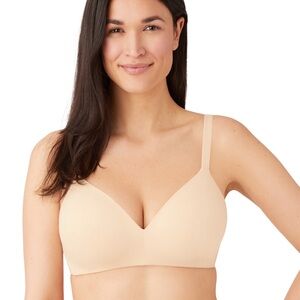 (2) Wacoal 852189 How Perfect Wire Free T-Shirt Bra